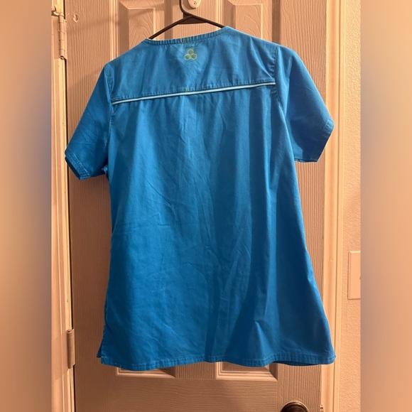 Antidote Scrub set Top & Pants in blue Women’s size Small EUC. - Picture 8 of 16